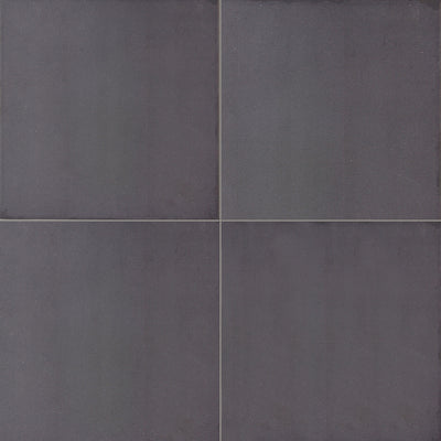 Encaustic Echoes Square 8X8 Obsidian Matte
