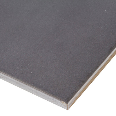 Encaustic Echoes Square 8X8 Obsidian Matte