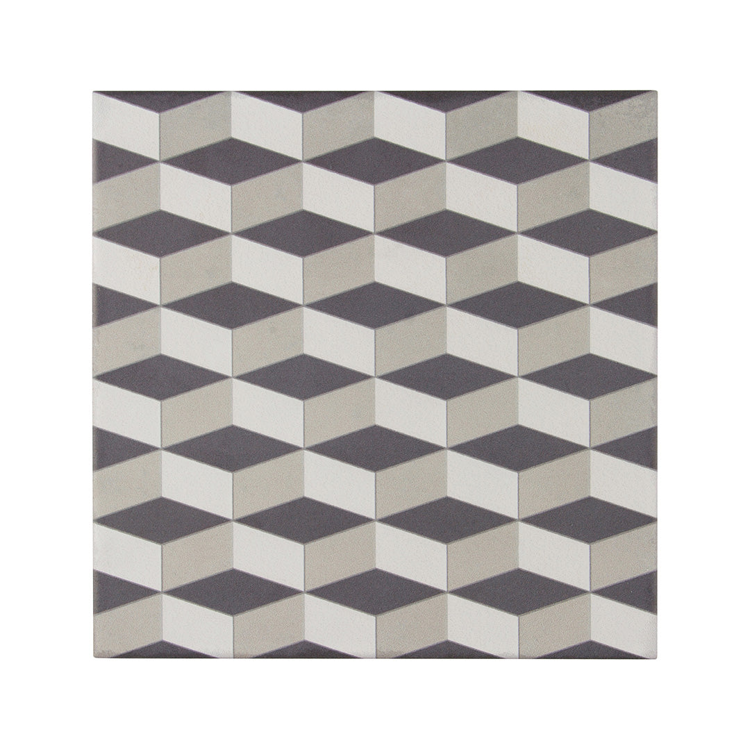 Encaustic Echoes Trek 8X8 Obsidian Matte