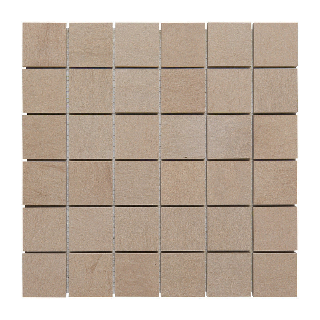 Foussana Square Mosaic 2X2 Sand Brushed