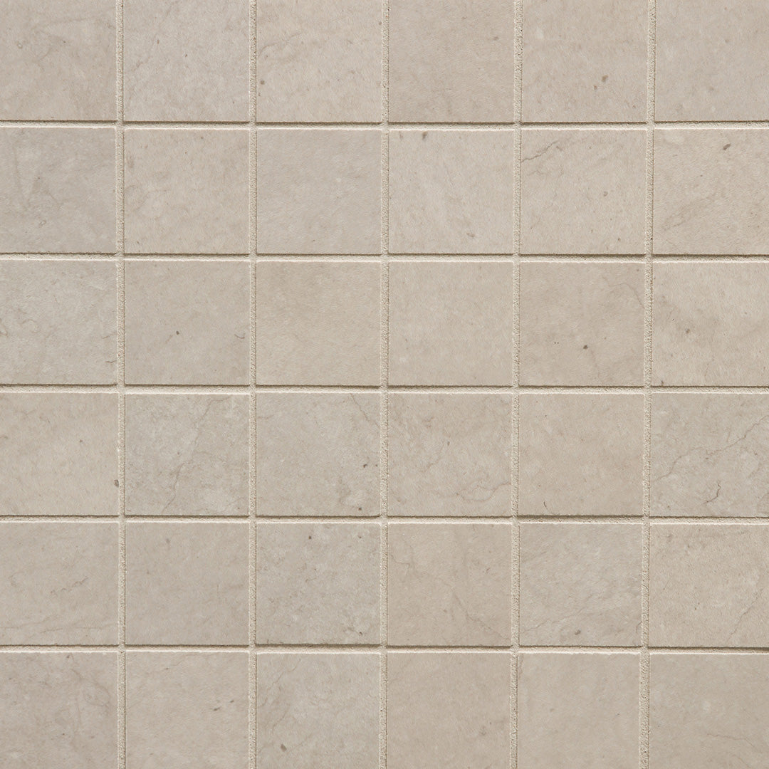Foussana Square Mosaic 2X2 Thala Grey Brushed