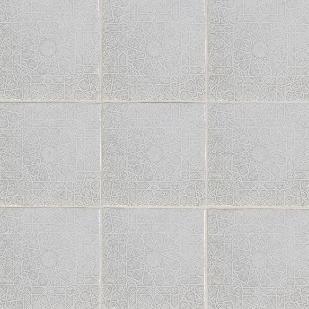 Gallerie Zlg Yassina Square 5X5 Cloud Glazed