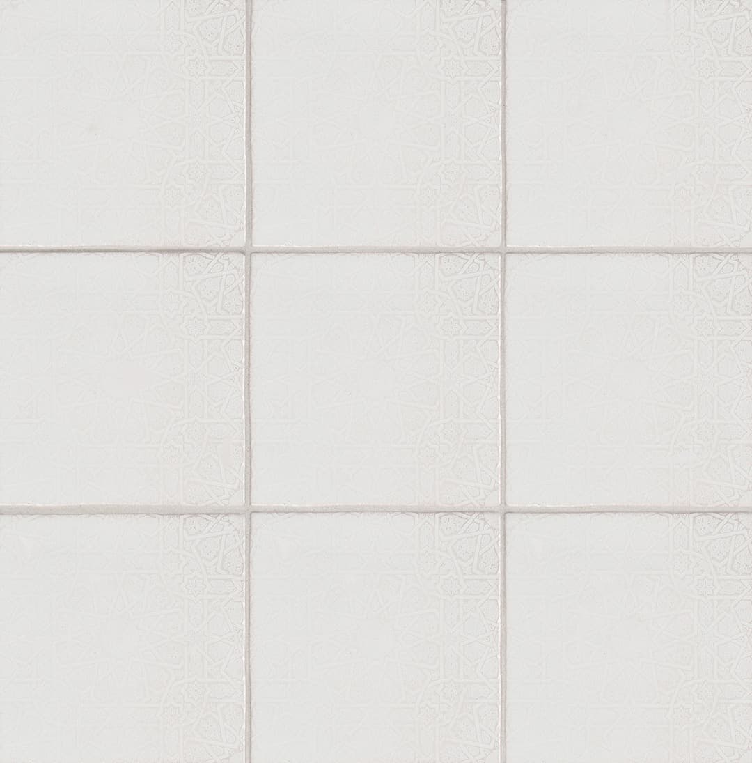 Gallerie Zlg Yassina Square 5X5 Halo Glazed
