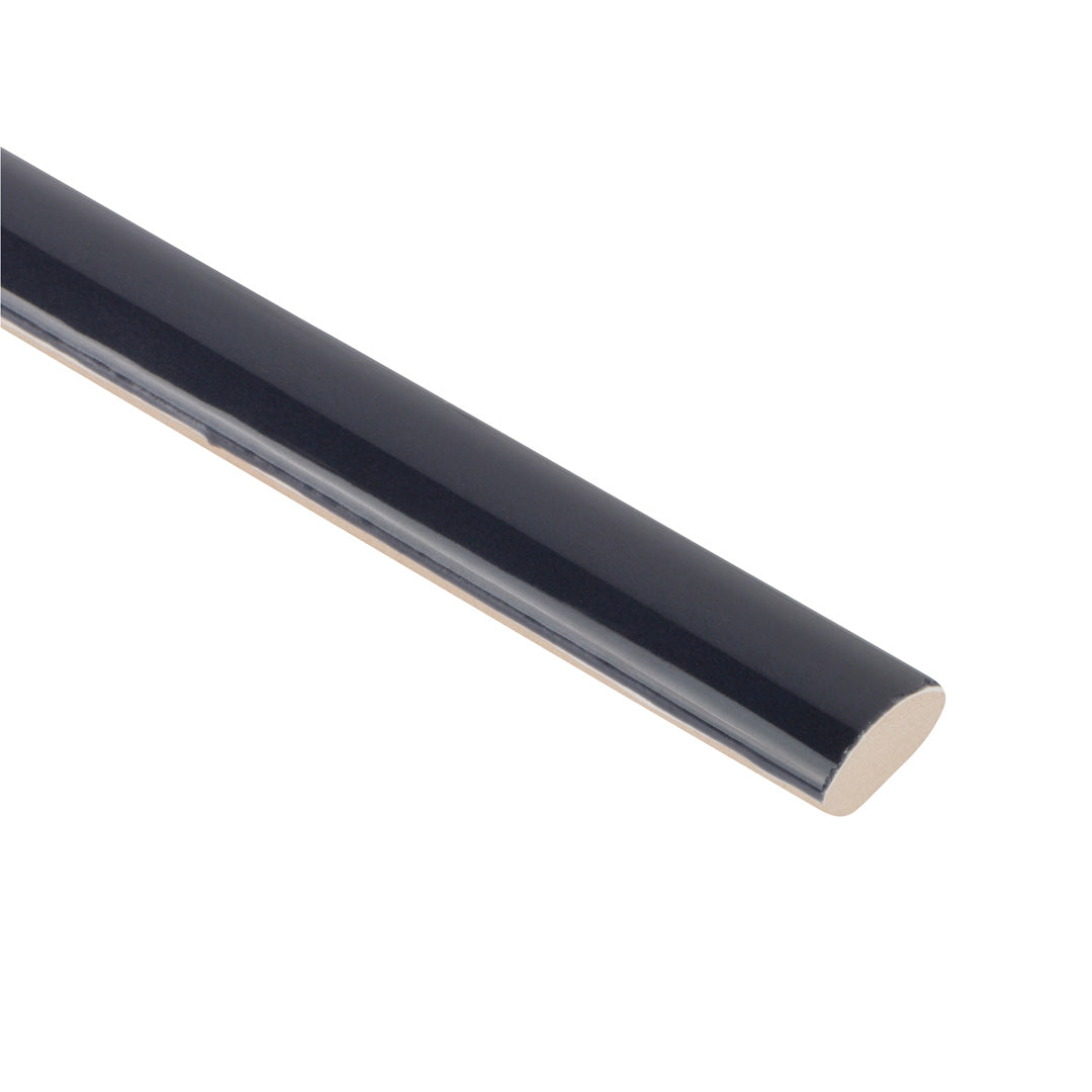 Gallerie Zlg Bullnose Trim 1/2X10 Indigo Glazed