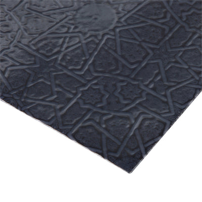 Gallerie Zlg Yassina Square 5X5 Indigo Glazed