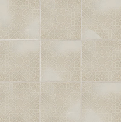 Gallerie Zlg Yassina Square 5X5 Prosecco Glazed