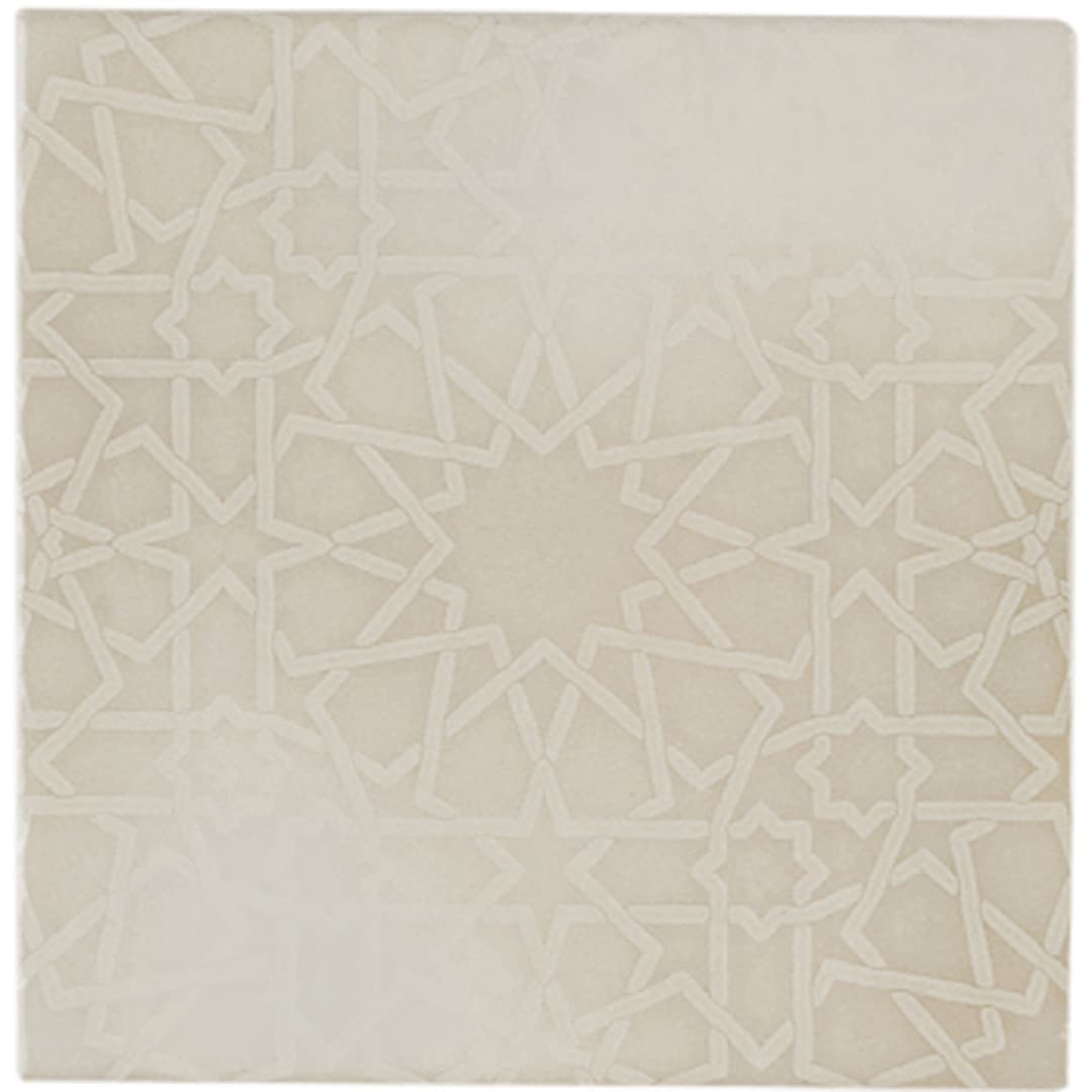 Gallerie Zlg Yassina Square 5X5 Prosecco Glazed