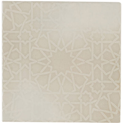 Gallerie Zlg Yassina Square 5X5 Prosecco Glazed
