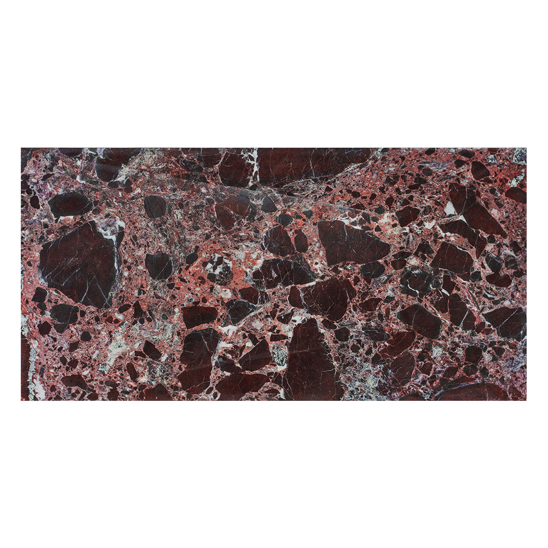 Geometric 6X12 Geometric Rosso Levanto Honed
