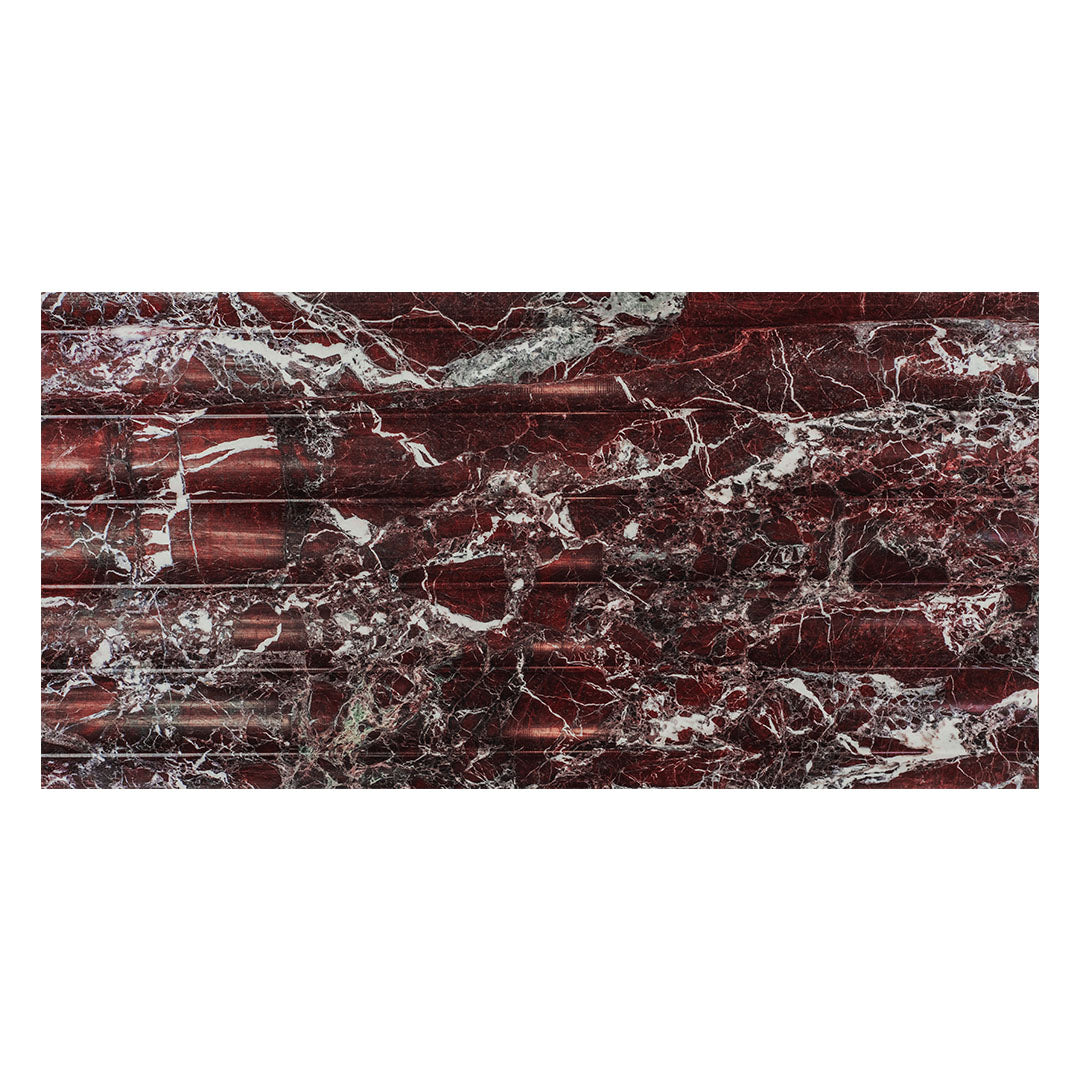 Geometric 12X24 Geometric Rosso Levanto Honed