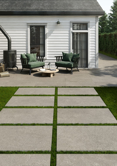 Landscape 24X36 Modica Light Grey Textured