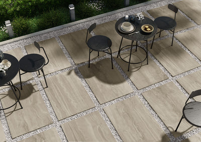Landscape 24X36 Reverso Grigio Textured
