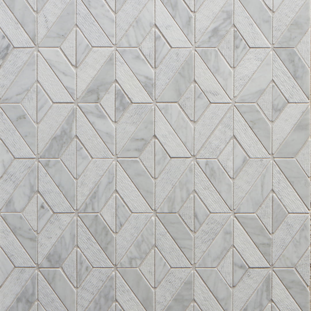 Lucca 12-1/2X12 White Venatino Textured