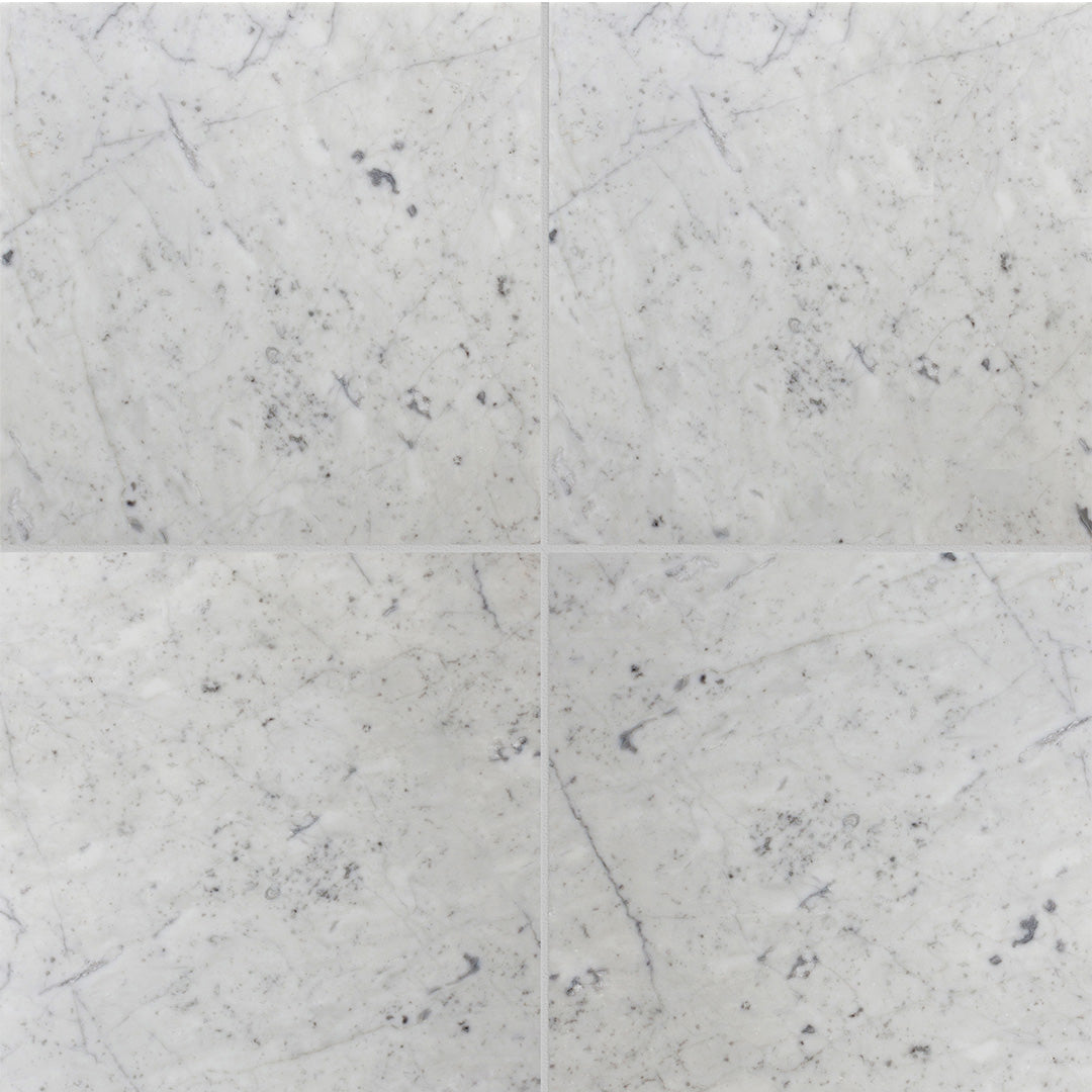 Marble 18X18 White Venatino Honed