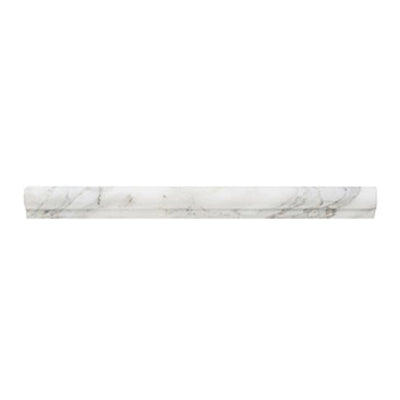 Opus Anticato Trim 1-1/4X12 Calacatta Honed