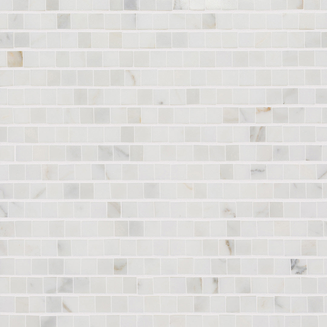 Opus Anticato Square Mosaic 12X12 Calacatta Honed