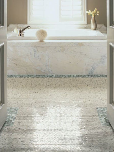 Opus Anticato Square Mosaic 12X12 Calacatta Honed