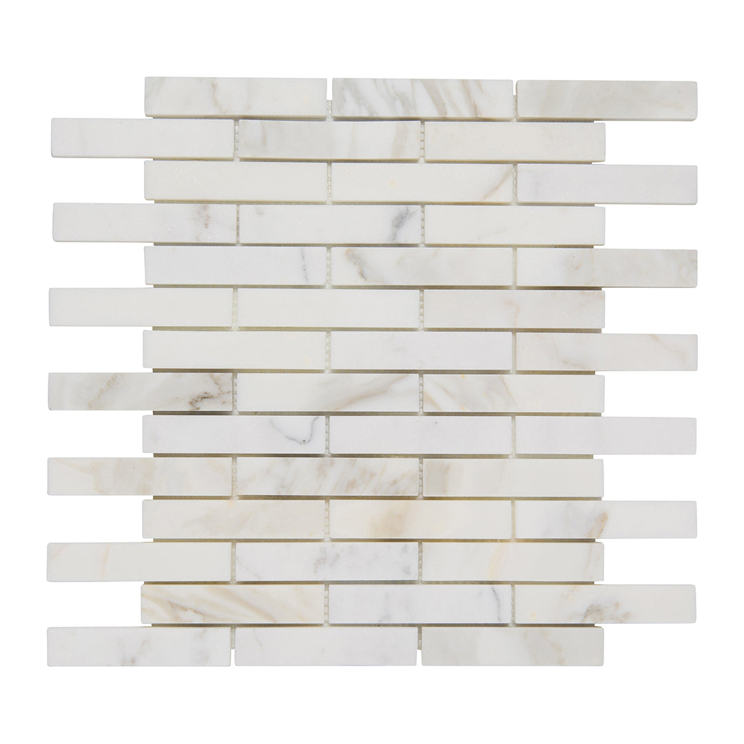 Paradigm Rectangle Mosaic 12X11-1/2 Calacatta Honed