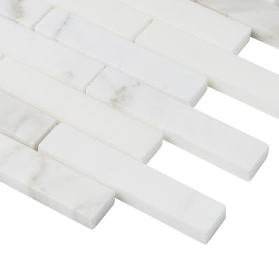 Paradigm Rectangle Mosaic 12X11-1/2 Calacatta Honed