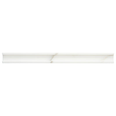 Paradigm Trim 1-1/8X12 Calacatta Honed
