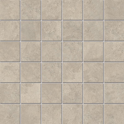 Pedra Palazzo Square Mosaic 2X2 Greige Matte