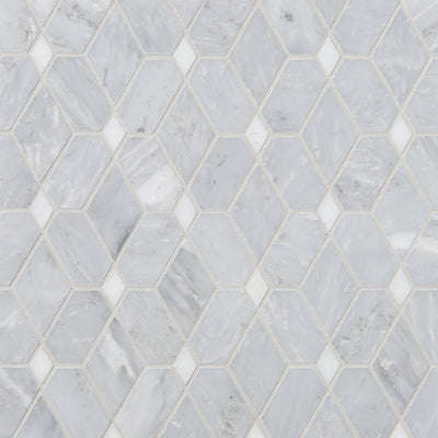 Pietra Gris Capri Mosaic 12X12 Light Grey Honed