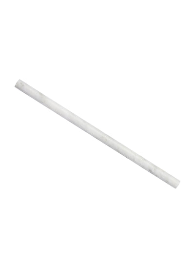 Pietra Gris Pencil Liner Trim 3/5X12 Light Grey Honed