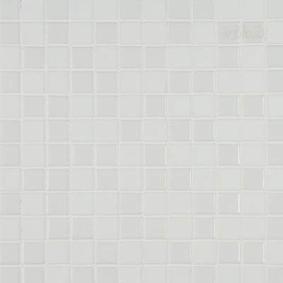 Pop Culture Square Mosaic 12X12 White Textured