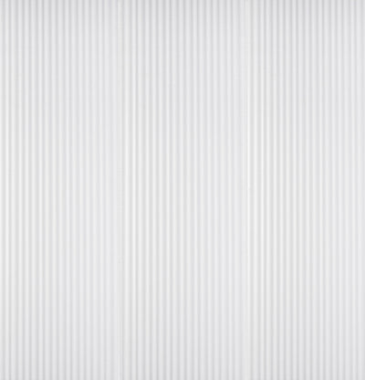 Pop Culture Contour Rectangle 16X48 White Matte