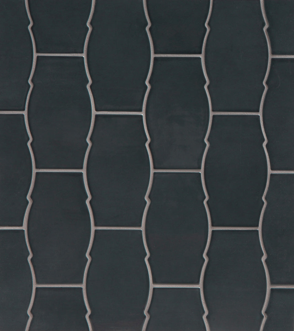 Robert A.M. Stern Collection Ovolo 3X6 Deep Sea Gloss