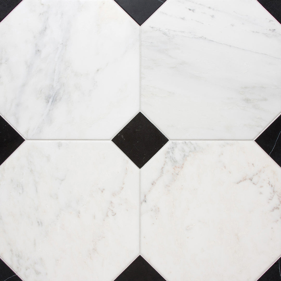 Rue Pierre 12X12 Blanc Antique