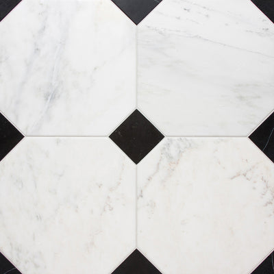 Rue Pierre 12X12 Blanc Antique