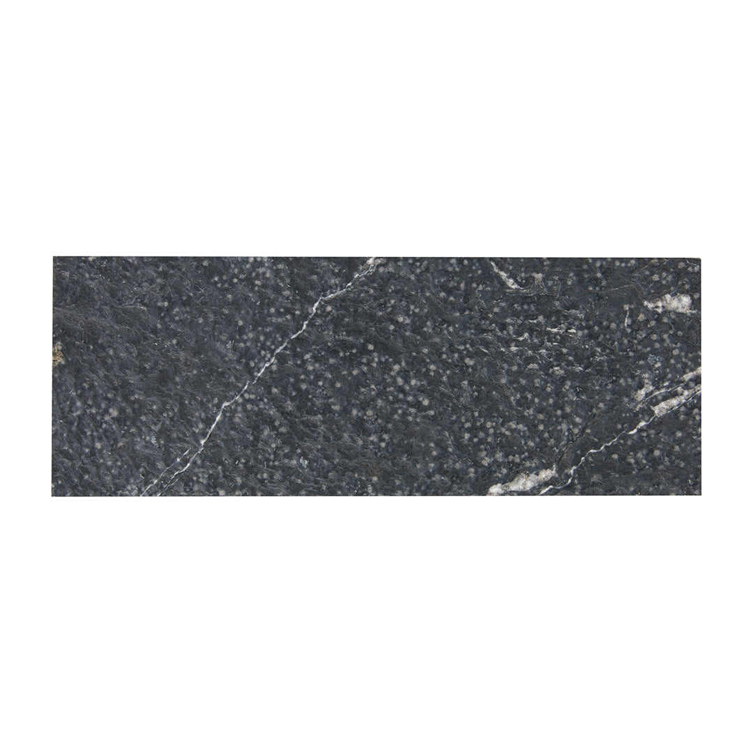 Shift Hammer Rectangle Mosaic 3X8 Charcoal Textured