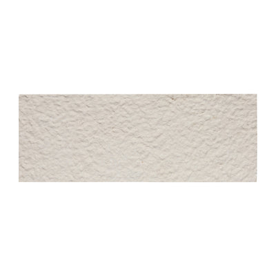 Shift Hammer Rectangle Mosaic 3X8 Cream Textured