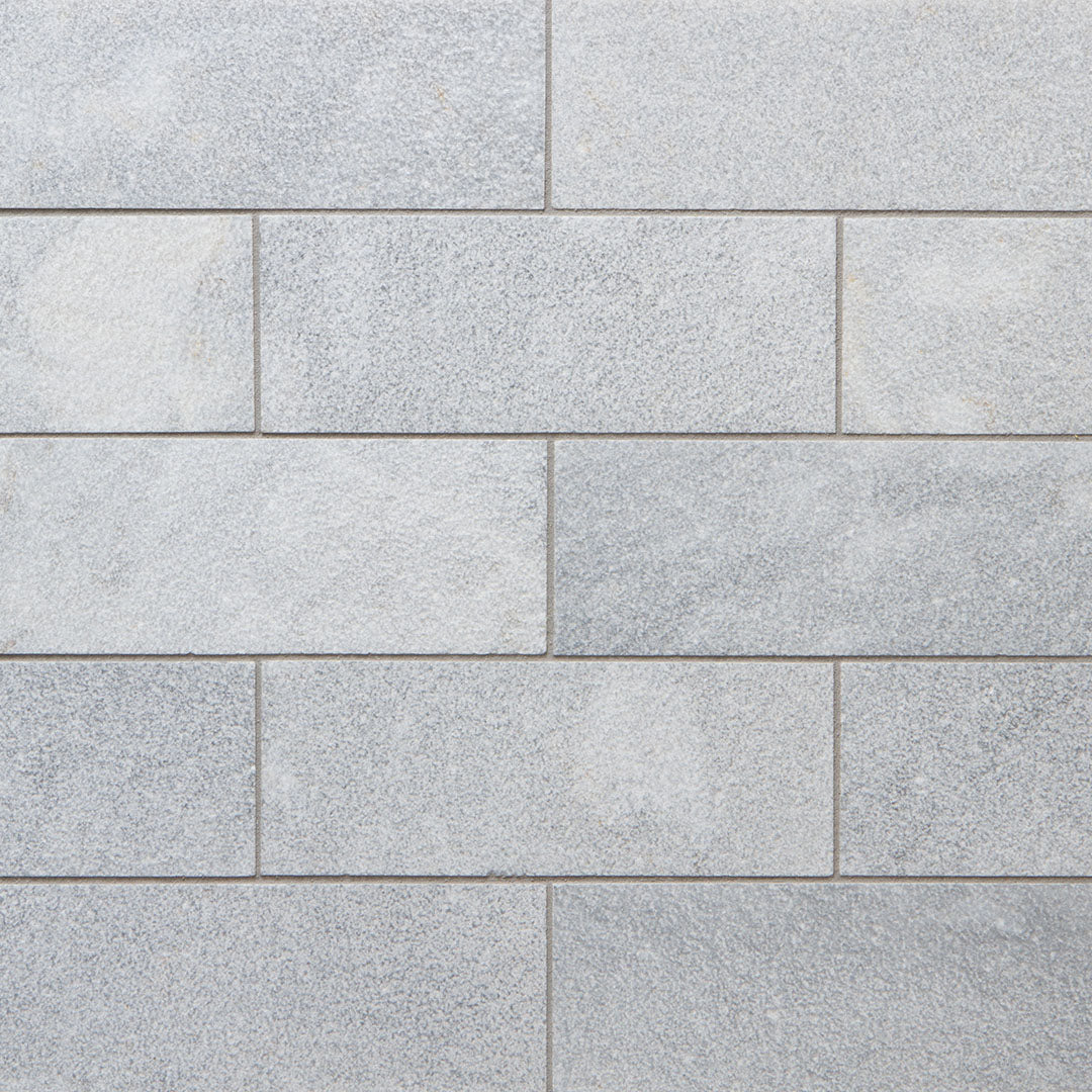 Shift Hammer Rectangle Mosaic 3X8 Grey Textured