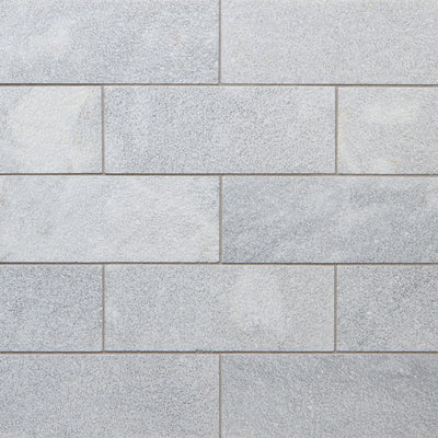 Shift Hammer Rectangle Mosaic 3X8 Grey Textured
