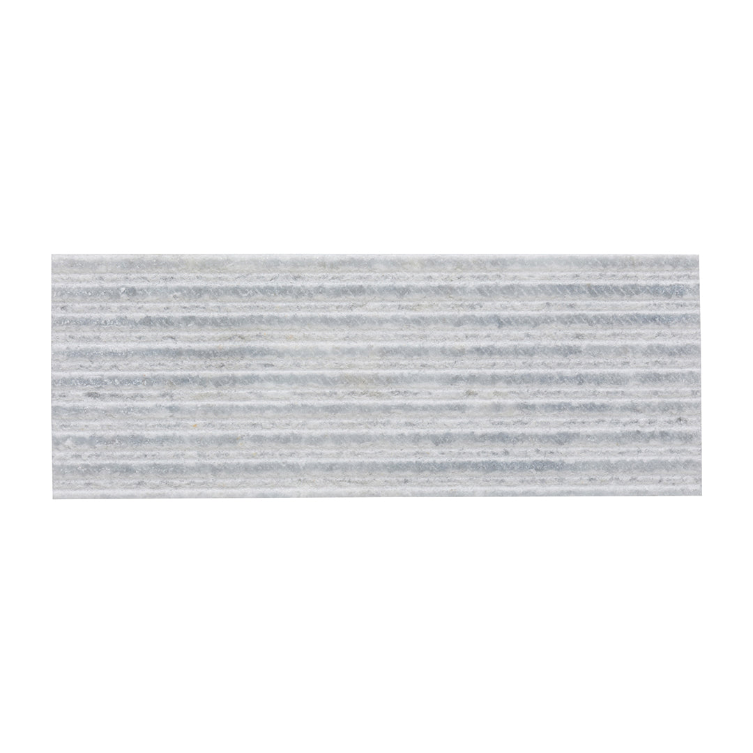 Shift Rake Rectangle Mosaic 3X8 Grey Textured