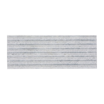 Shift Rake Rectangle Mosaic 3X8 Grey Textured