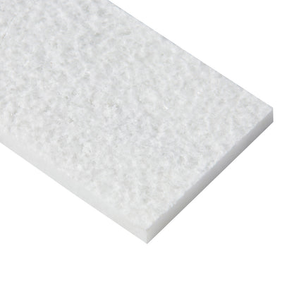 Shift Hammer Rectangle Mosaic 3X8 White Textured