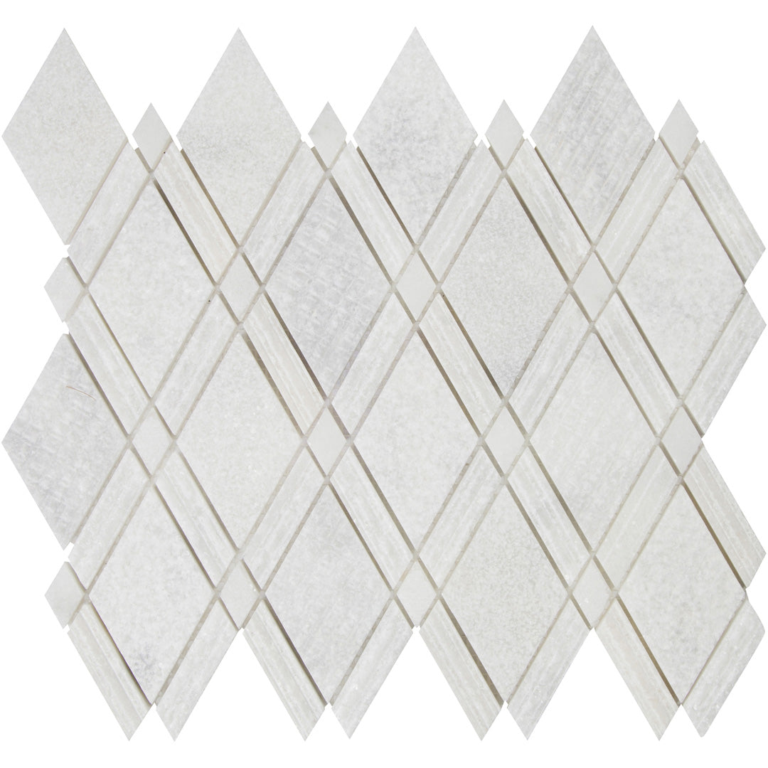 Shift Paragons Mosaic 12X12 White Textured