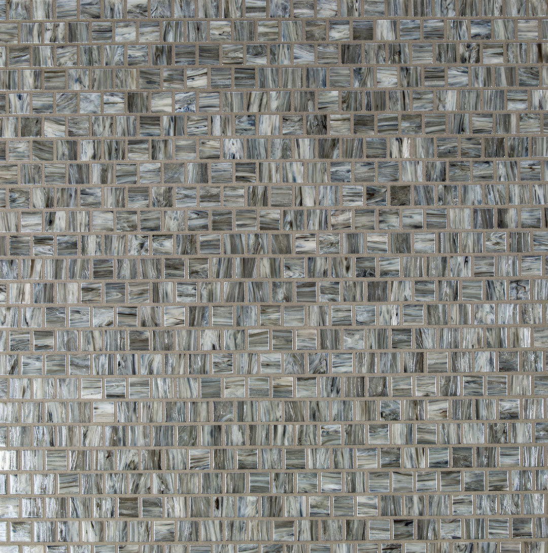Shimmer Square Mosaic 12X12 Driftwood Textured