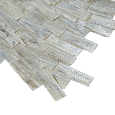 Shimmer Mosaic 24X24 Driftwood Textured