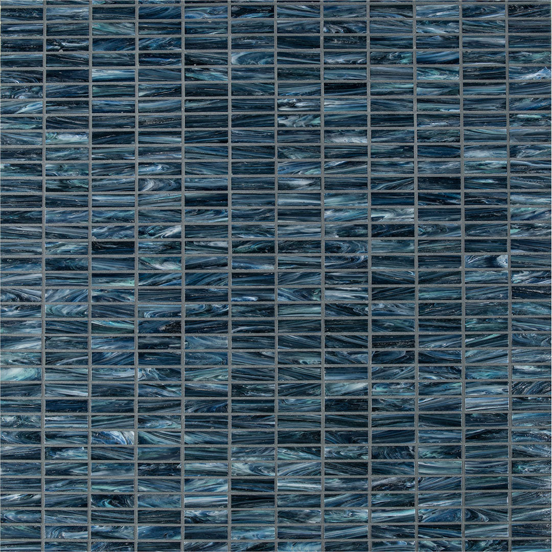 Shimmer Rectangle Mosaic 12X12 Marina Textured