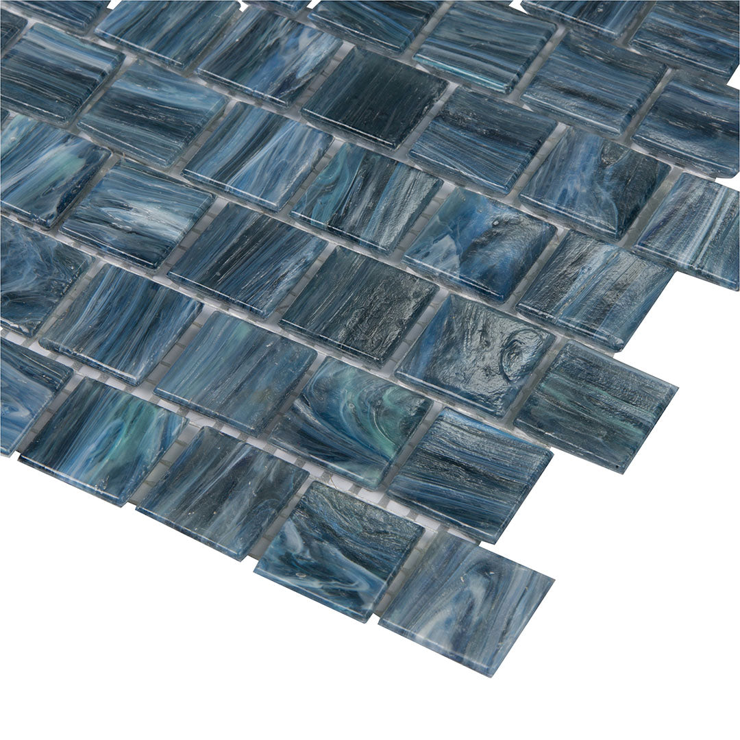 Shimmer Square Mosaic 12X12 Marina Textured