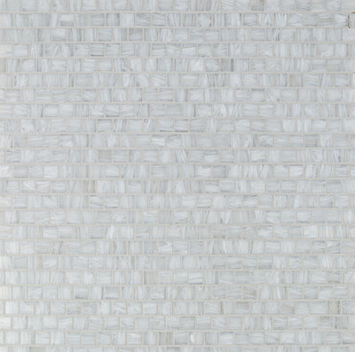 Shimmer Square Mosaic 12X12 Ocean Foam Textured