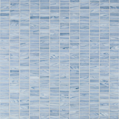 Shimmer Rectangle Mosaic 12X12 Tide Textured