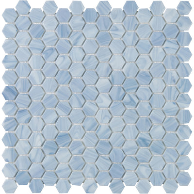 Shimmer Hexagon Mosaic 12X12 Tide Textured