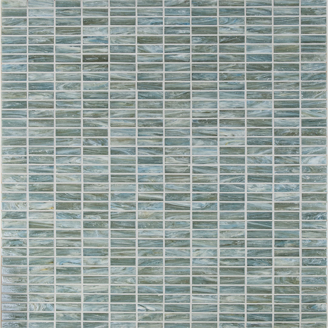 Shimmer Rectangle Mosaic 12X12 Waters Edge Textured