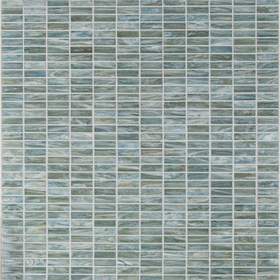 Shimmer Rectangle Mosaic 12X12 Waters Edge Textured