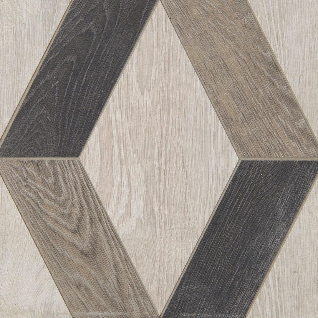 Sterling Row Oxford Mosaic 6-1/4X12 Charcoal Natural